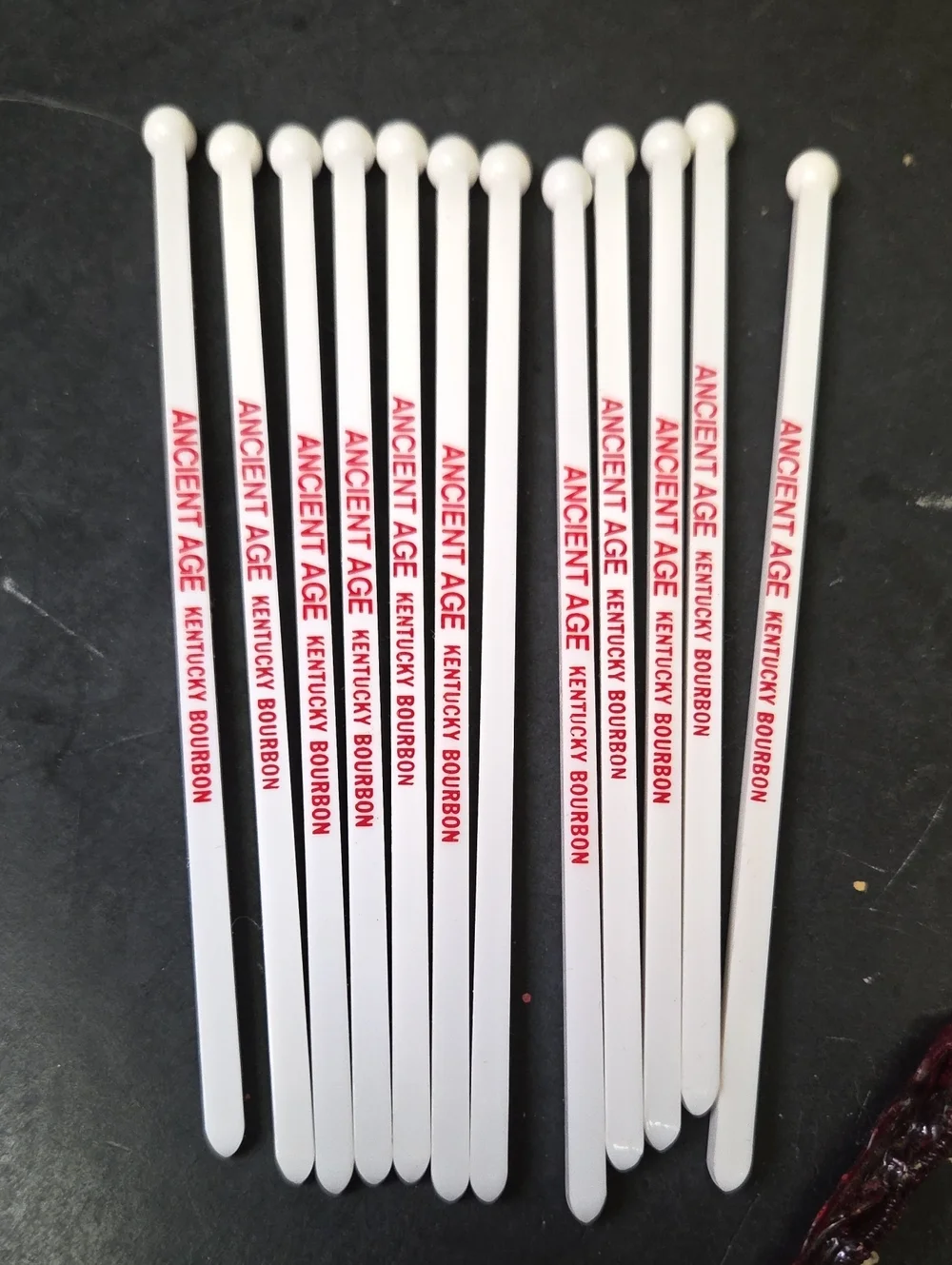 Vintage Swizzle Sticks Lot Of‎ 37 Plastic & A Few Glass